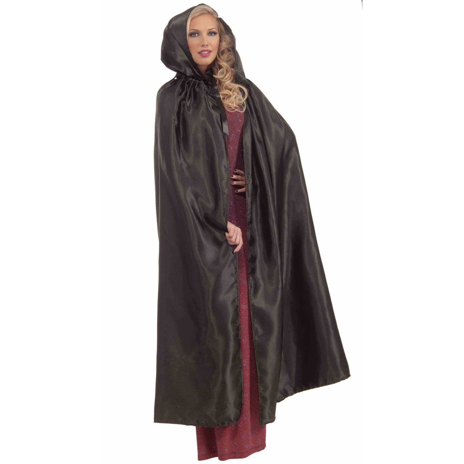 Masquerade Cap Black Masquerade Cape - Walmart.com