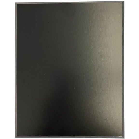 Black Matte Finish DIY Blank Award Plaque with Beveled Edge Trophy Gift Plaques (7x9)