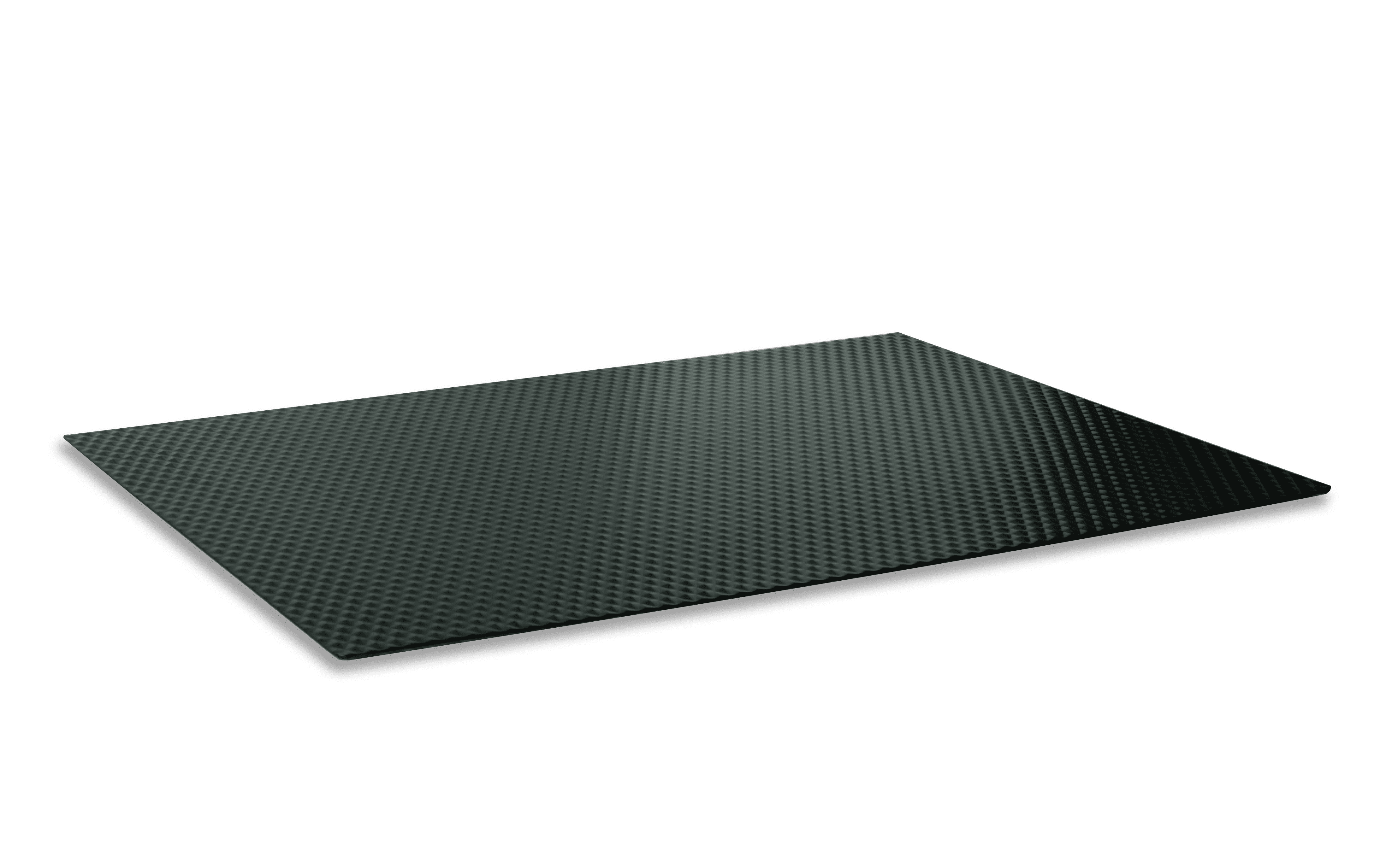 Black Matte Metal Counter/Table Protector Mat/Trivet by Range Kleen (17 ...