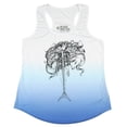 thumbnail image 1 of Black Matter Junior's She Laughed And Danced Racerback Tank Top, 1 of 2