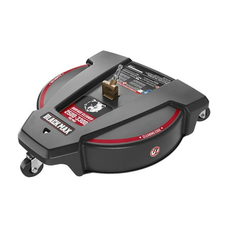 Black Max 15-Inch 3300 PSI Gas Pressure Washer Surface Cleaner