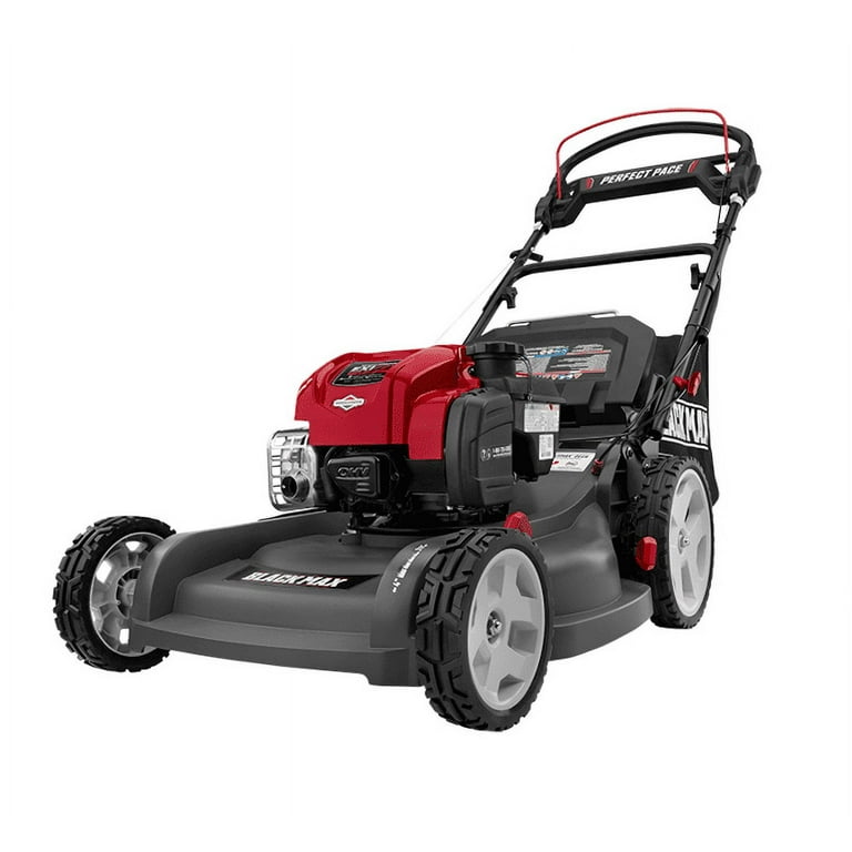 Black Max 21 inch 3 in 1 Self Propelled Gas Mower with Perfect Pace Technology Walmart