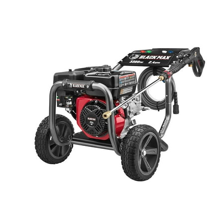 Black Max 3300 PSI Gas Pressure Washer, 212cc OHV Engine