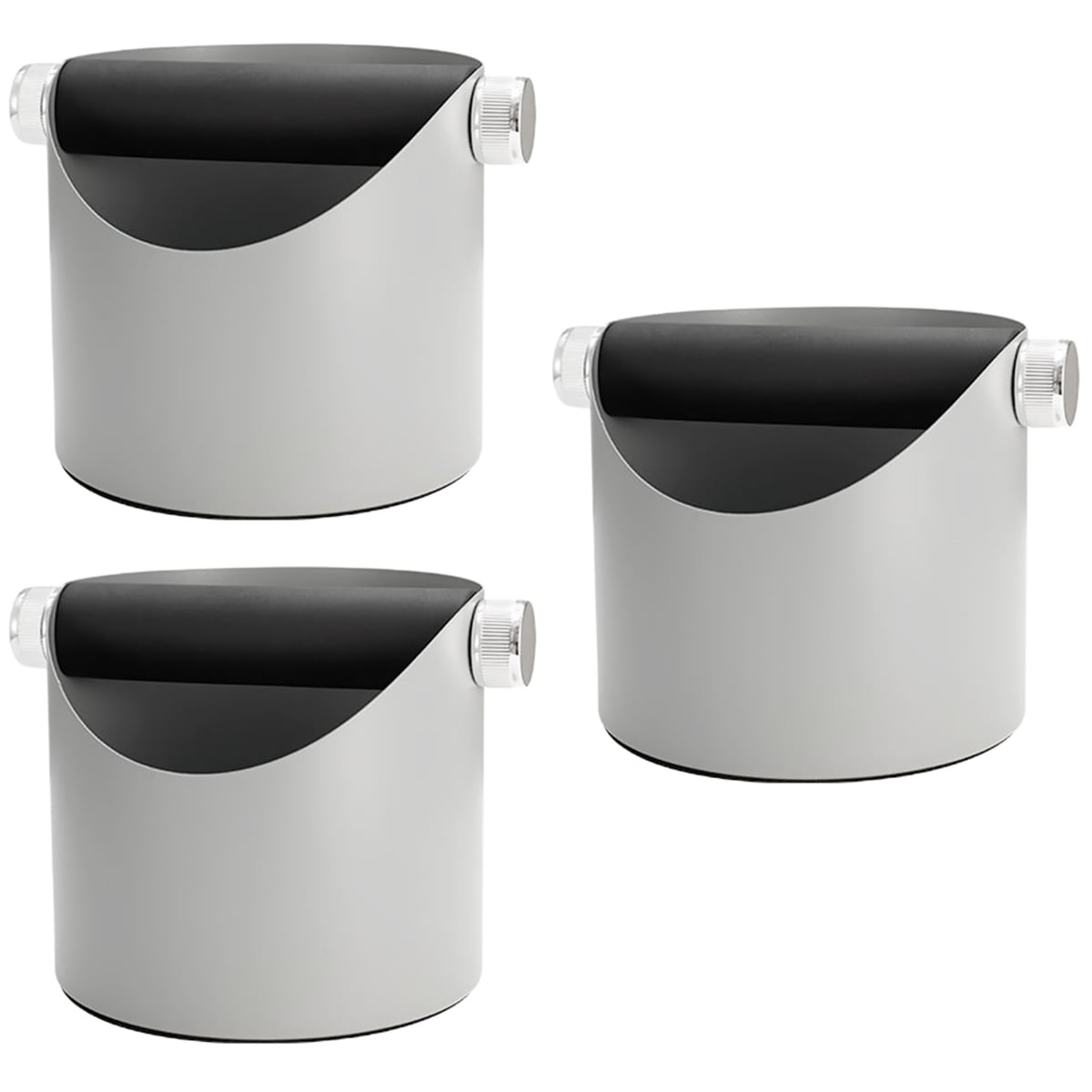 Black Measuring Cups Espresso Grounds 3 Pack Coffee Bucket Accessories