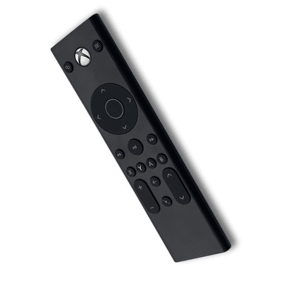 Black Media Remote Control for Xbox One Series X S, Navigation Remote for Xbox Consoles