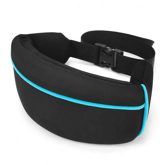 Black Medium Neoprene Swim Belt for Adult Pool Exercise and Water Aerobics