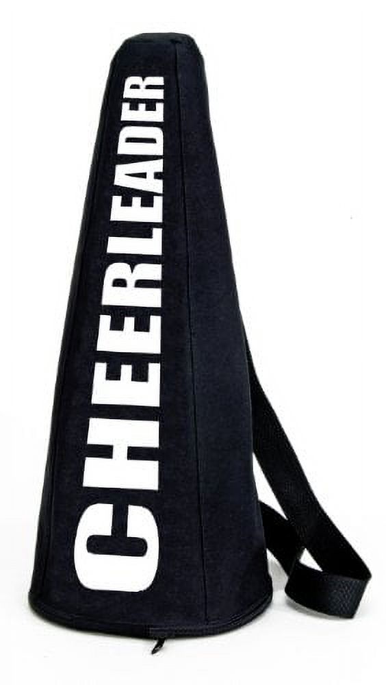Black Megaphone Cheerleader Bag