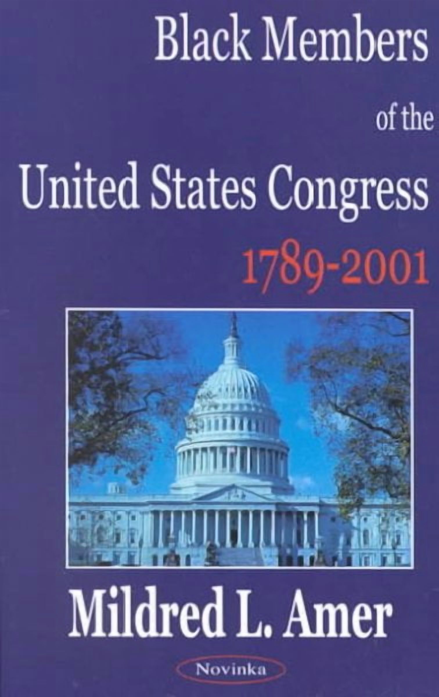 Black Members of the United States Congress : 1789-2001 - Walmart.com