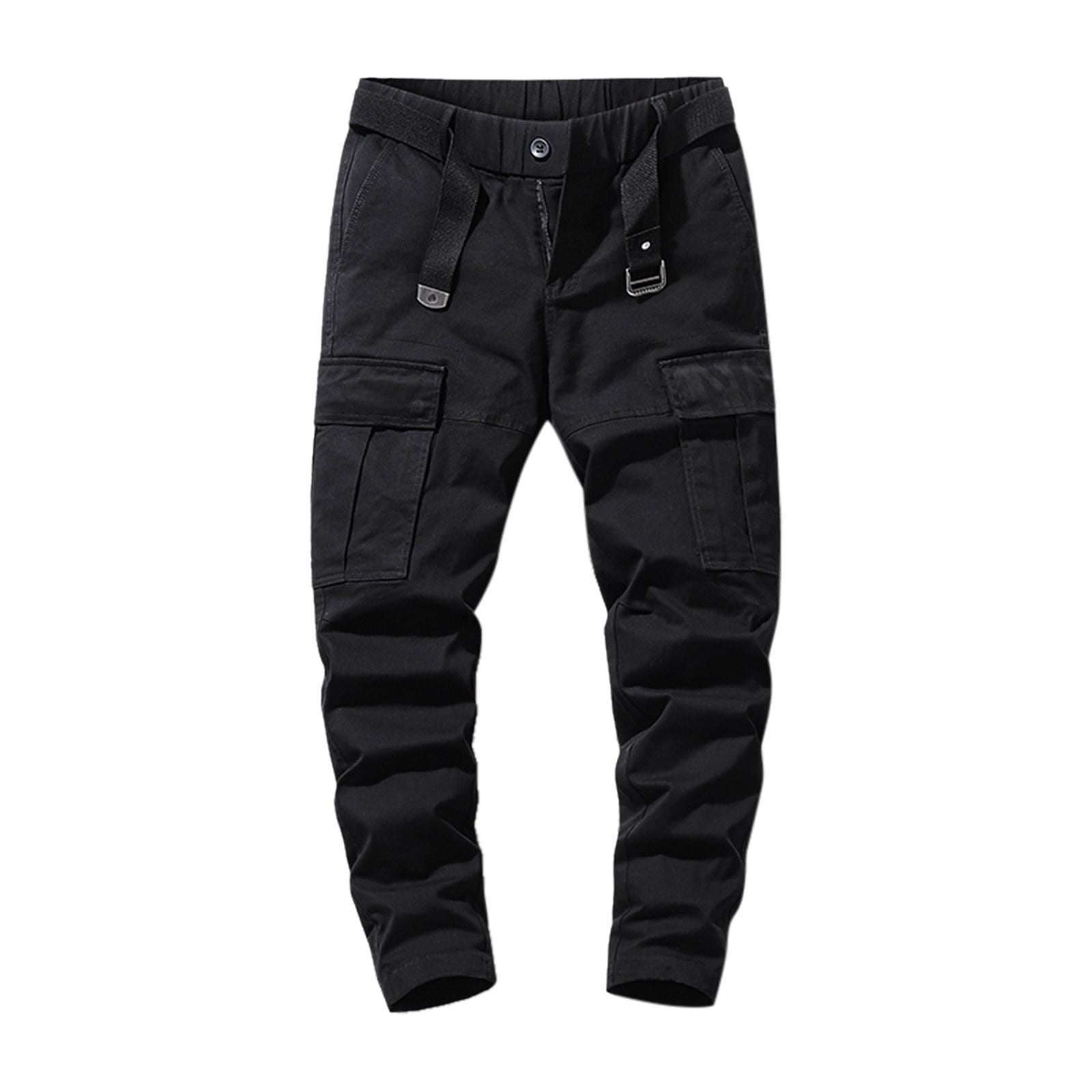Black Men Cargo Pants Cargo Pants for Men Lightweight Cargo Pants for