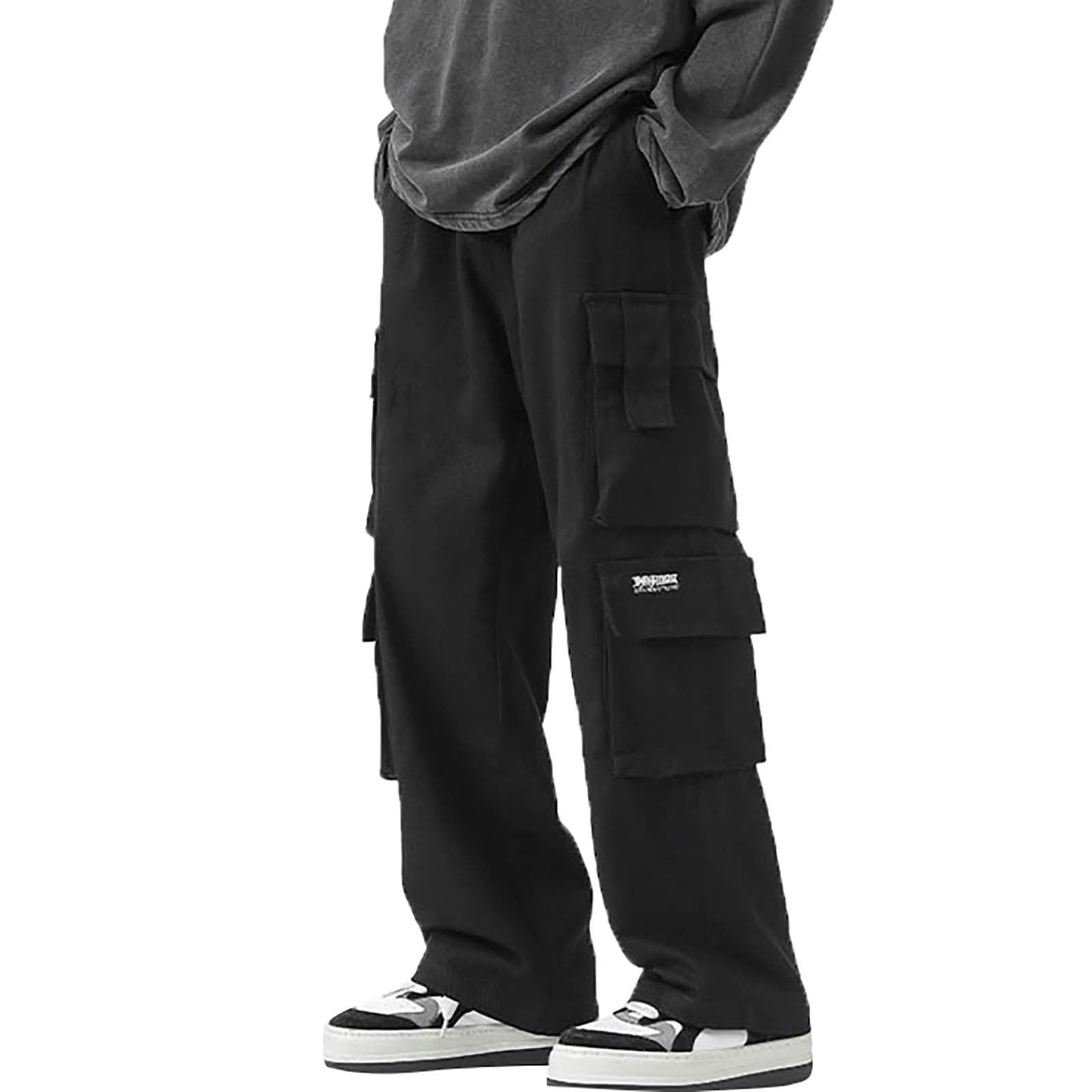 Black Men Cargo Pants Halloween Mens Cargo Pants Slim Fit Tall