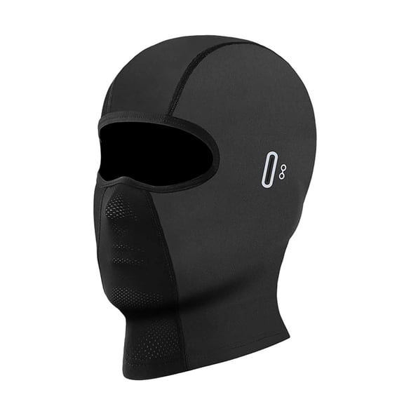 Black Mens Balaclava Face Mask Winter Windproof Thermal Head Cover For Skiing Motorcycle Hiking Outdoor Sports Cold Weather Activities Free Size