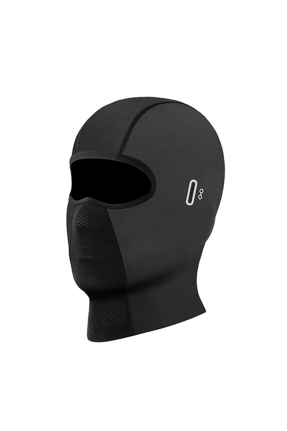 Black Mens Balaclava Face Mask Winter Windproof Thermal Head Cover For Skiing Motorcycle Hiking Outdoor Sports Cold Weather Activities Free Size