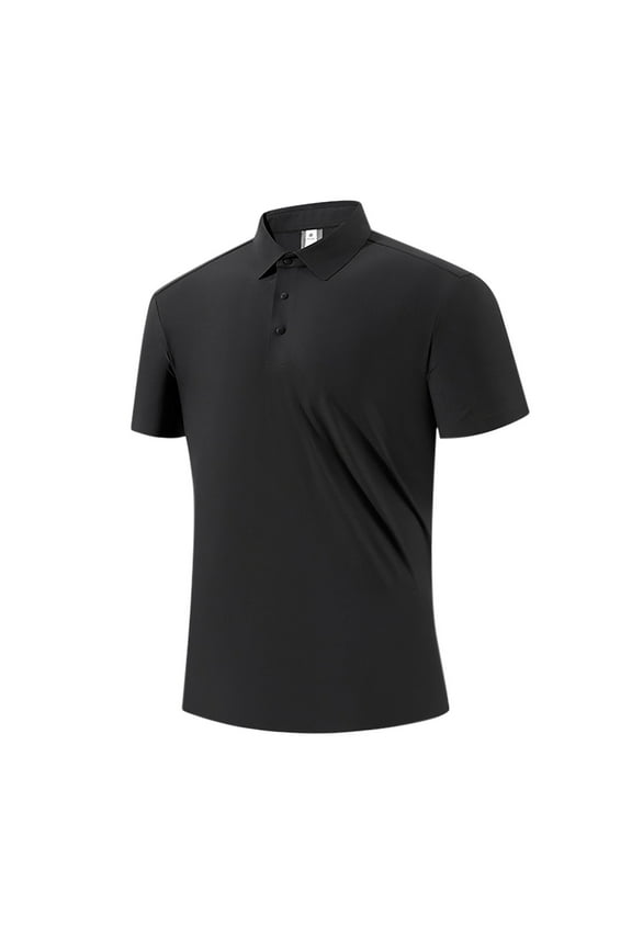 Black Mens Short Sleeve Top Blouses for Mens Turtleneck Work Sport Athletic Elegant Lounge Uniform Jogger Fish Net Plain Summer Fall Shirts 2026 Soft Comfy Clothes XL