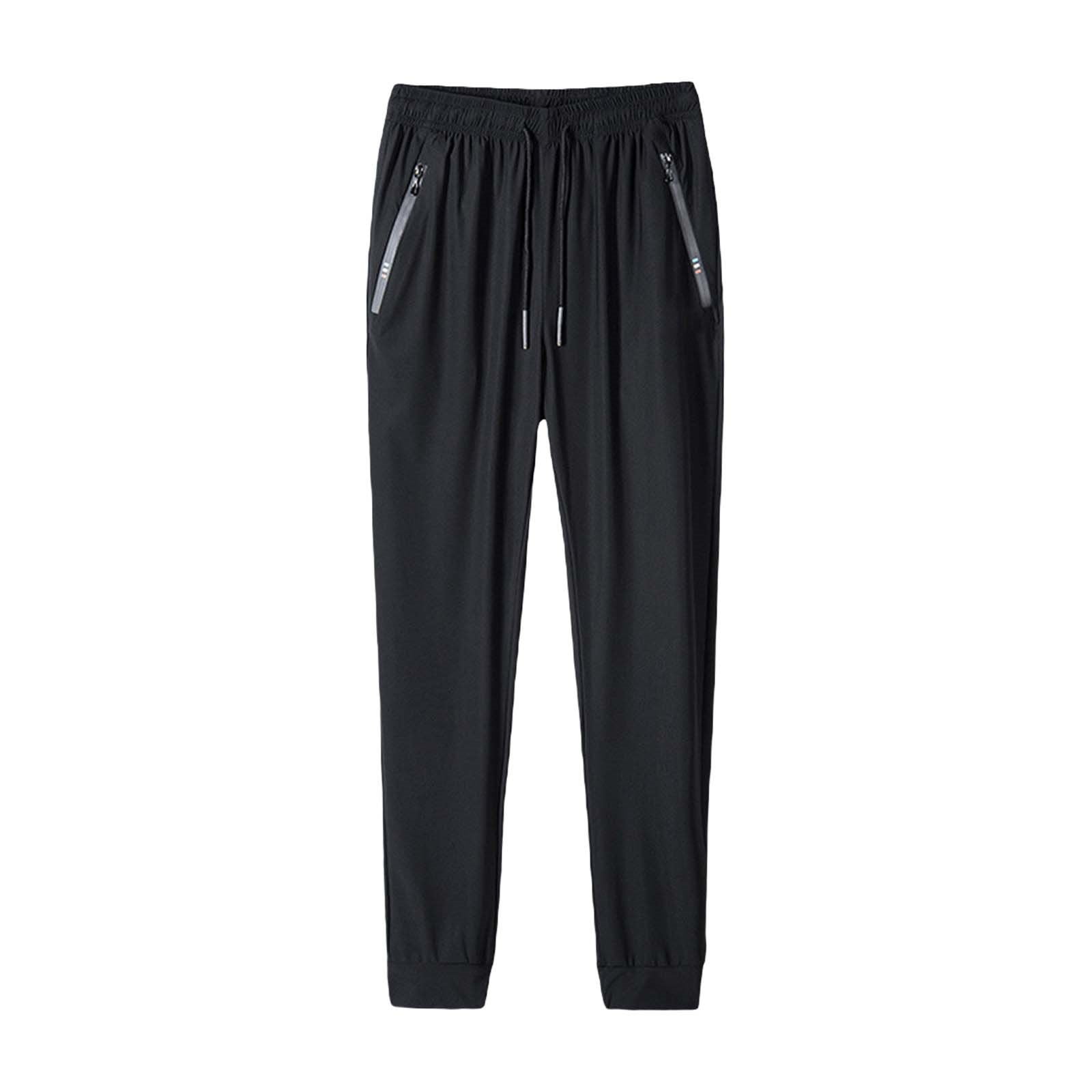 Aaron Mens Black Cargo Jogger Pants With Everyday Durable Fabric And Multiple Cargo Pockets main image 1