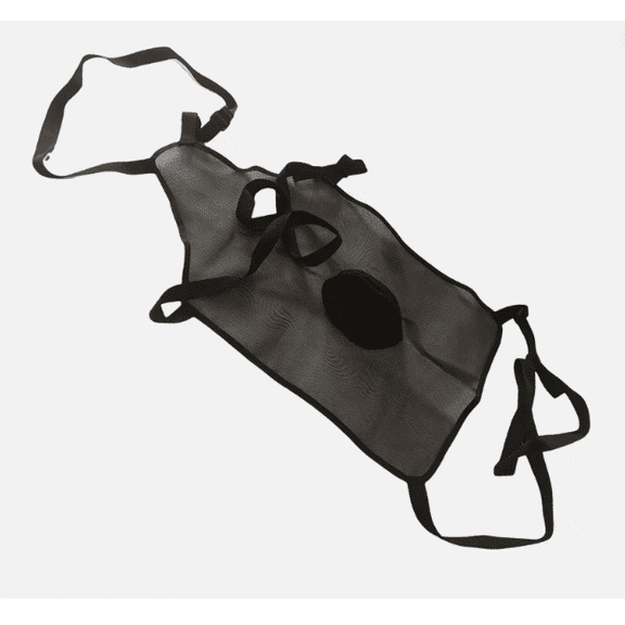 Black Mesh Breeding Apron Anti-Mating Skirt for Goats and Sheep, Easy-Fit Breeding Control Vest