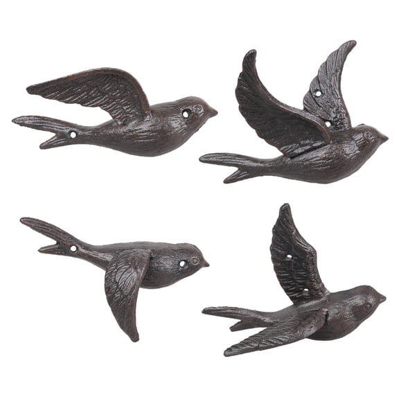Black Metal Animal Wall Hook Functional Artwork For Hanging Hats Jackets Clothes