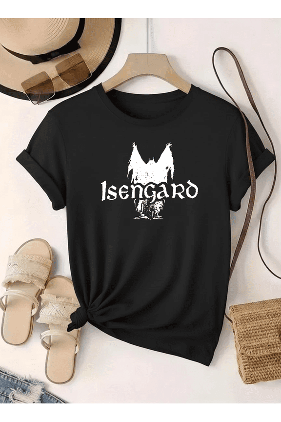 Black Metal Band Logo Dark Fantasy Myth Legend Art Unisex T-Shirt V70485, up to Size 5XL