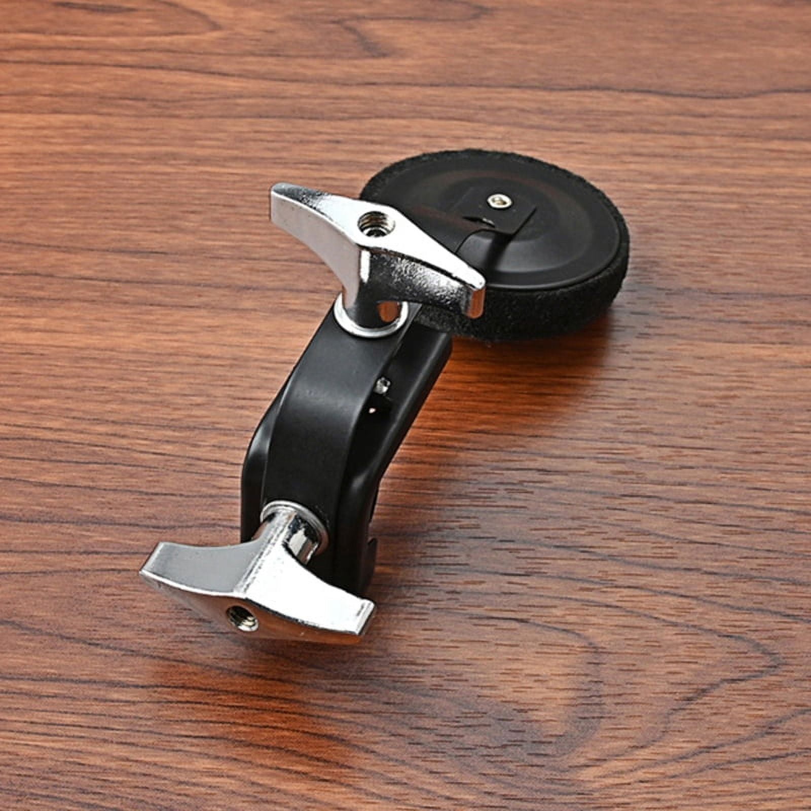 Black Metal Felt Clampon Tone Control Muffler Drum Tone Control