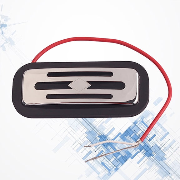 Black Metal Guitar Humbucker Pickup Compatible with Guitar and Bass Instruments