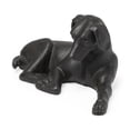 thumbnail image 1 of Black Metal Labrador Dog Sculpture, 1 of 6