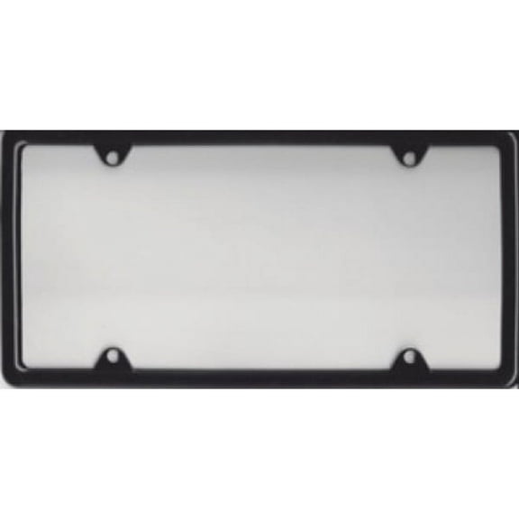 Black Metal License Plate Frame - 100 pack