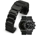 thumbnail image 1 of Black Metal Steel Replacement Watch Band Fits Nixon Station and Chrono #5002, 1 of 3