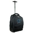 thumbnail image 1 of Black Miami Marlins 19'' Premium Wheeled Backpack, 1 of 7