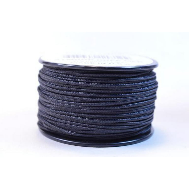 Black Micro Cord For Paracord - 1/16 (1.18mm) Accessory Rope