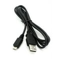 thumbnail image 1 of Black Micro USB Cable Rapid Charge Power Cord Data Sync Transfer Wire Micro-USB 3G for LG Optimus F60 F7, G Pro L70 L90, Pad LTE Zone 3, Premier LTE, Realm, Risio, Spree, Stylo 2 Plus V 3 Plus, 1 of 2