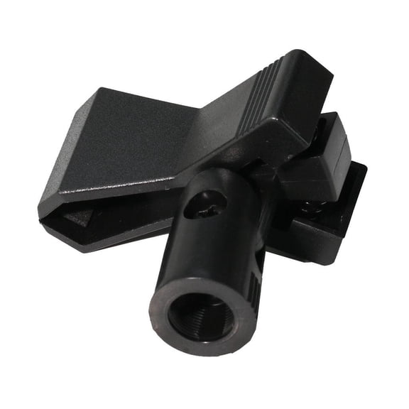 Black Microphone Clamp Adapter Adapter for Computer Desktop Condenser Microphone