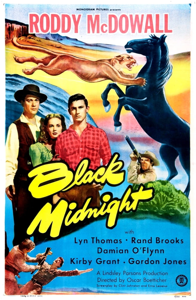 Black Midnight U Canvas Art - (11 x 17)