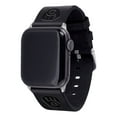 thumbnail image 1 of Black Milwaukee Brewers Leather Apple Watch Band, 1 of 3