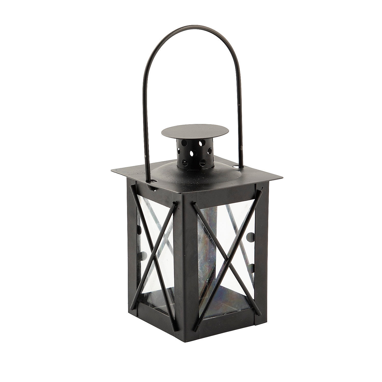 Luna Folding Lantern Small - Black main image 1