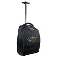 thumbnail image 1 of Black Minnesota Wild 19'' Premium Wheeled Backpack, 1 of 7