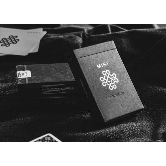Black Mint v1 Playing Cards by Christofer Lacoste
