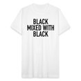 Black Mixed With Black Black Power Black History Unisex Jersey T