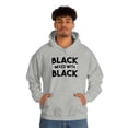 thumbnail image 1 of Black Mixed with Black Unisex Hoodie, S-5XL Black is Beautiful Black Pride, 1 of 5