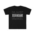 thumbnail image 1 of Black Mixed with Black Unisex T-shirt S-3XL Black is Beautiful Black Pride, 1 of 2