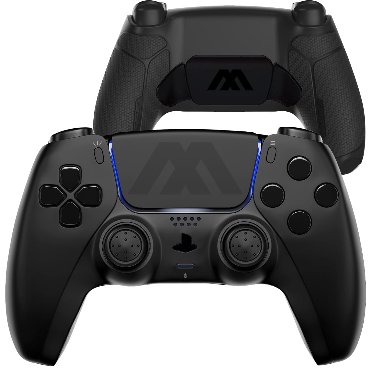 Black ModdedZone Extreme Modded Controller + Anti Recoil 2 Remap Buttons &  Interchangeable Thumbsticks & Hair Triggers, Tactical Buttons Compatible  with PS5 Custom Controller PC FPS 