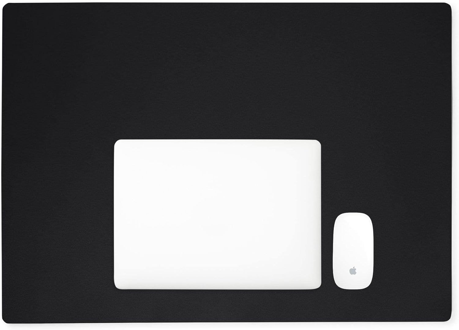 Display Computer Pad Black Modern Desk Pad, Fits Laptop Or Monitor, Keyboard And Mouse, Made ...