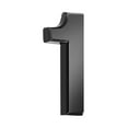 thumbnail image 1 of Black Modern House Numbers for Mailbox or Door, Self-Adhesive Metal Plaques, Size 3 Inch, Easy Install for Outdoor Address Signs, Numbers 0-9 Included, 1 of 2