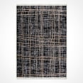 thumbnail image 1 of Black Modern Micropolyester Area Rugs for Living Room Jacquard Textured Modern Rugs Soft Geometric Rug for Bedroom Washable Rug Non-Slip Bohemian Carpet Perfect for Dining Room Office Beige, 1 of 5