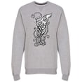thumbnail image 1 of Black Modern Octopus Graphic Sweatshirt Men -Image by Shutterstock, Male 3X-Large, 1 of 2