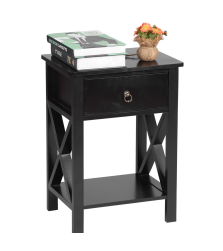 Black Modern Spray Paint Cross Type Single Suction Double Layer ...