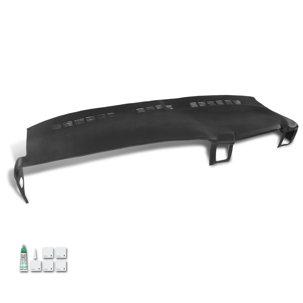Black Molded Dash Cap Cover Overlay Fit for 1999-2006 Silverado Sierra Suburban