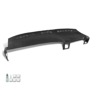Black Molded Dash Cap Cover Overlay Fit for 1999-2006 Silverado Sierra Suburban