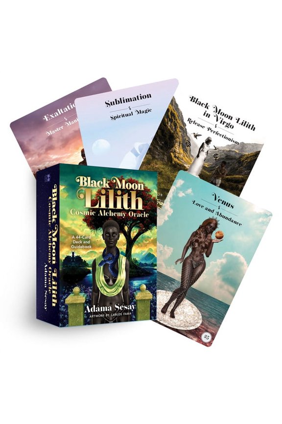 Black Moon Lilith Cosmic Alchemy Oracle : A 44-Card Deck and Guidebook (Cards)