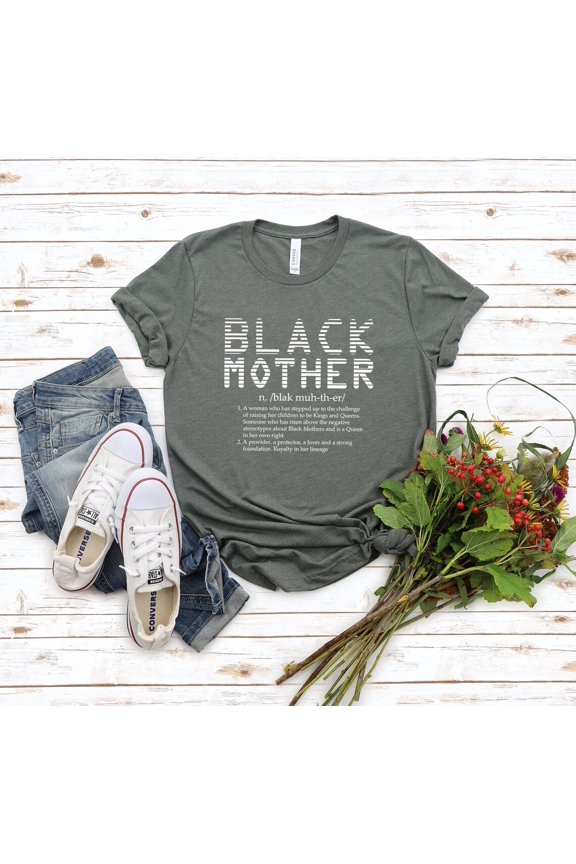 Black Mother Definition T-Shirt, Mother's Day Gift All Size S-5Xl