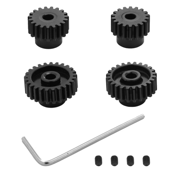 Black Motor Gear Set for TAMIYA RC Cars Precision Machined and Tooth Rolled for Enhanced Authenticity APPLAYERR Spare Part