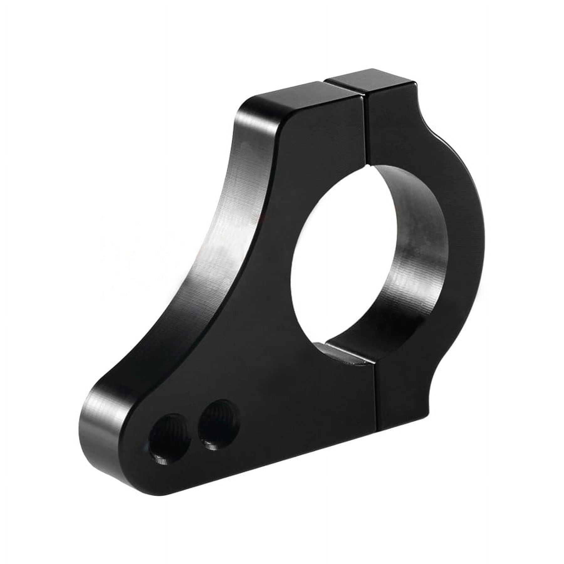 Black Motorcycle CNC Aluminium Alloy Steering Damper Fork Bracket 28mm Universal
